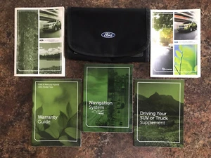 2011 Ford Escape HYBRID Owners Manual w/ Navigation SYNC Manual & Case - #S - Picture 1 of 5