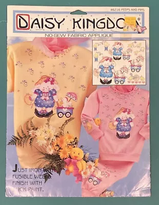 Daisy Kingdom ‘Peeps and Pins’ No Sew Fabric Appliqué #6216  Easter - Image 1 of 2