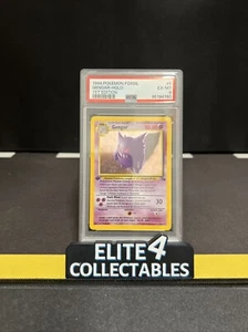 WOTC - Fossil - Gengar 5/62 Holo 1st Edition - PSA 6 - Picture 1 of 2
