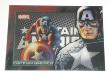 2012 Marvel Greatest Heroes Captain America Shadowbox S1 Card
