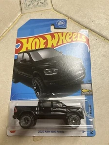 Hot Wheels Black 2020 Ram 1500 Rebel Truck 24/250 HW Factory Fresh 3/10. Neu - Bild 1 von 3