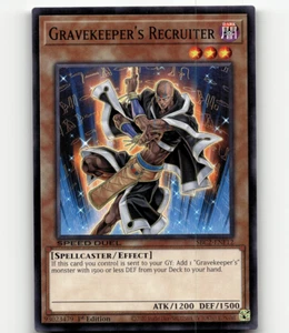 Yugioh Gravekeeper's Recruiter - Speed Duel: Battle City Finals - Picture 1 of 1
