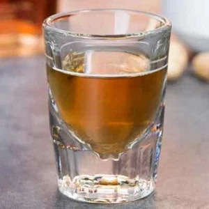 Libbey geriffeltes Schnapsglas mit 1 Unze Pour Line 6 Stück - Bild 1 von 7