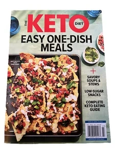Keto Diet One-Dish Meals Recipes 2022 Magazine NEW Soups & Stews Snacks Cookbook - Picture 1 of 3