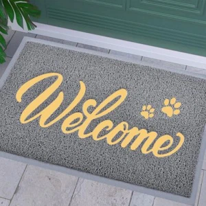 Door Mat Welcome Outdoor/Indoor Heavy Duty Non Slip Doormat for Front Door En... - Picture 1 of 6