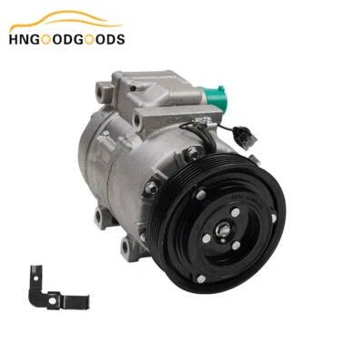Compresor de aire acondicionado con embrague para Hyundai Sonata 2,4 L 3,3 L 2006-2008 Foto 1 de 4