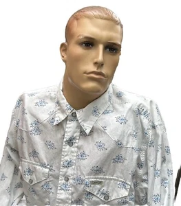 American Eagle Outfitters VTG Men’s Floral Western LS Shirt L/XL - Picture 1 of 10