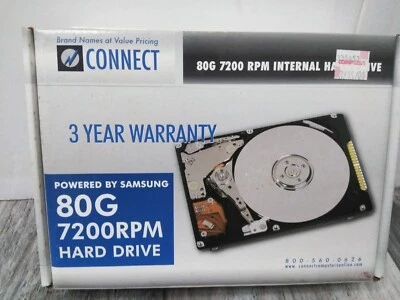 N.O.S. Samsung  80-GB 3.5 in Internal  Hard Drive HDD SP0842N - Image 1 of 4