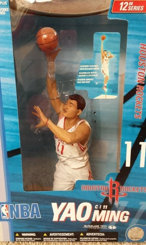 YAO MING HOUSTON ROCKETS LARGE SCALE ACTION FIGURE 12" McFarlane Toys Cover