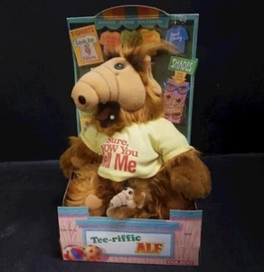 Vintage Coleco Tee-riffic Alf T-Shirt Plush “Sure Now You Tell Me” Alf Tv Show - Picture 1 of 6