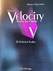Advanced Velocity Studies for Clarinet by Kal Opperman  (26 Technical Studies)