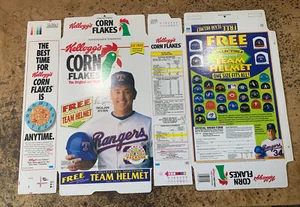 Schöne UNBENUTZTE ENTFALTETE 1991 NOLAN RYAN Kellogg's Cornflocken Box NEUWERTIG!! - Bild 1 von 5