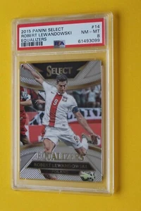 2015 PANINI SELECT EQUALIZZATORI ROBERT LEWANDOWSKI #14 GRADO 8 - Foto 1 di 3