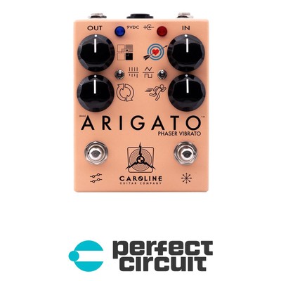 Caroline Arigato Phaser + Vibrato Pedal EFFEC...