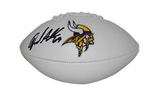 Jared Allen Autographed/Signed Minnesota Vikings Logo Football Beckett 37670