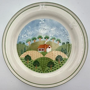 Sangostone 3645 Country Cottage Serving Plate 12" One Piece Vintage - Picture 1 of 3