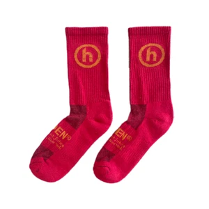 Hidden NYC H Logo Socks - Red - Picture 1 of 6