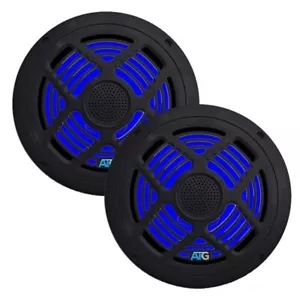 ATG 6,5" RGB Altoparlante marino a 2 vie - Nero - Coppia (ATG6,5MRGB-B) - Foto 1 di 4