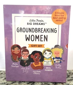 Little People Big Dreams Trail Blazing Women Gift Boxed Set 5 Books FREE SHIPING - Picture 1 of 3