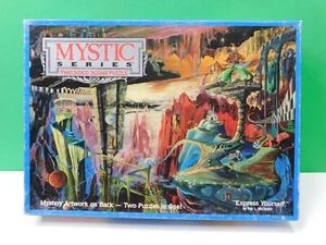 Mystic Series Two Sided Puzzle "Express Yourself" Ray L. McGinnis Complete 1990 - Picture 1 of 12