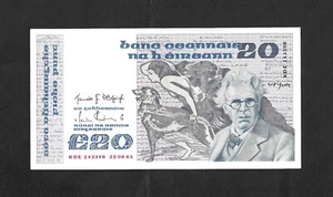 CENTRAL BANK OF IRELAND £20 1983 P73b - Picture 1 of 2