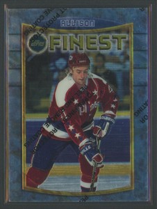 1994-95 Finest Hockey Jason Allison Washington Capitals #55