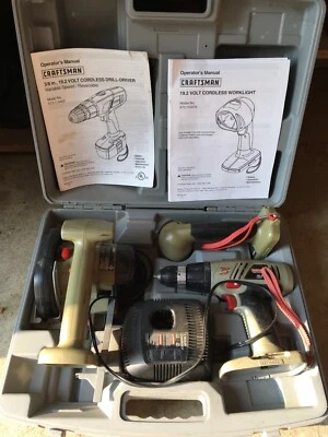 Craftsman 75th Anniversary Special Edition 19.2V Cordless Saw and Drill Set - Image 1 of 4