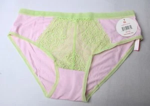 Splendies Women's Lace Lightweight Bikini Panty DM3 Multicolor Size XL NWT - Picture 1 of 5