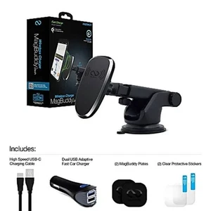 MAGBUDDY WIRELESS CHARGING DASH MOUNT – NAZTECH - Picture 1 of 6