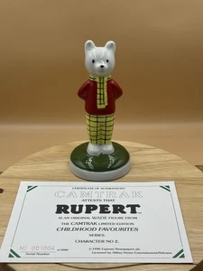 Figura Wade Rupert Bear Favoritos Infantiles Camtrak Edición Limitada Nº 1004 - Imagen 1 de 3