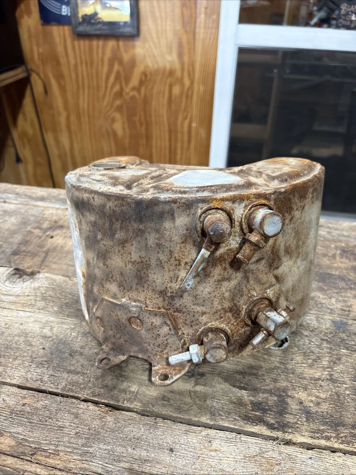 K модель KR Harley OEM масляный бак с фитингами 58-65 62503-52B - Изображение 1 из 4