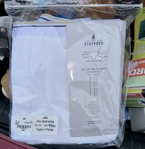 Neu mit Etikett Big & Tall Stafford Full Cut Herrenslips Gr. 54 (6) Slip, ganztägig bequem - Bild 1 von 2