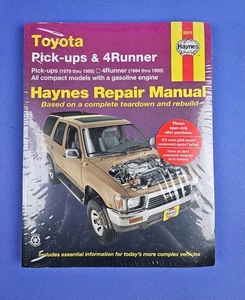 Toyota Haynes Repair Manual Pick Up 4Runner - Picture 1 of 2