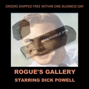 ROGUE'S GALLERY. ENJOY 23 OLD-TIME RADIO DETECTIVE SHOWS ON A USB FLASH DRIVE! - Picture 1 of 4