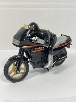 老式 MC 玩具 1980 年代澳门制造 6 英寸摩托车本田 CX500 涡轮动力 — 第 1/4 张图片
