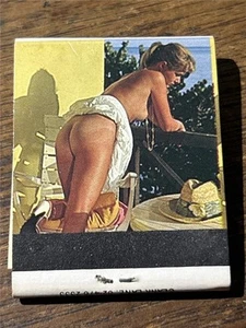 Vintage c 1980 London Hotel Motel Ardlethan NSW matchbook girlie matches unused - Picture 1 of 4