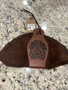 Medieval Faux Leather Pouch Portable Drawstring Purse Vintage Belt Pouch Dice... - Picture 1 of 5