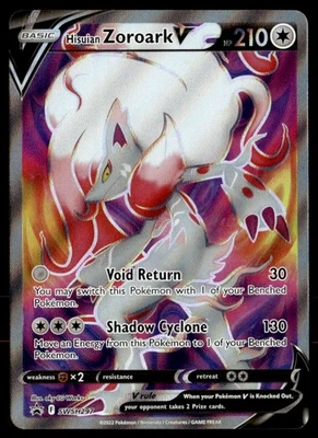 Hisuian Zoroark V - SWSH: Sword & Shield Promo Cards SWSH297 NM Pokémon TCG - Image 1 of 2
