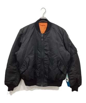 uniform experiment MA-1 jacket Size: L Black x blue Men UE-222065 - Image 1 of 4
