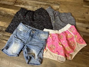 Lot of 4 Size 10 Girls Shorts - Levi’s, OP & SO - Picture 1 of 15