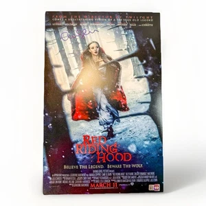 Amanda Seyfried signiert 11x17 Poster Rotkäppchen OCCM COA - Bild 1 von 3