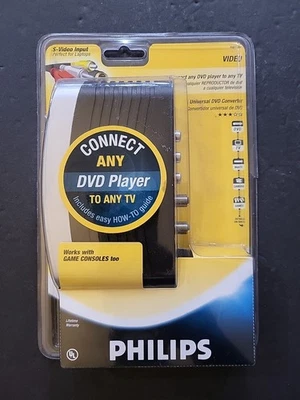 Philips RF Modulator Video RCA to Coaxial Converter Model PH61159 NEW SEALED - Image 1 of 3