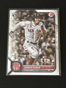 2022 Bowman Jarren Duran #84 RC Boston Red Sox - Picture 1 of 2
