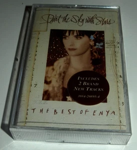 PAINT THE SKY WITH STARS - THE BEST OF ENYA - music cassette - vgc - Foto 1 di 1