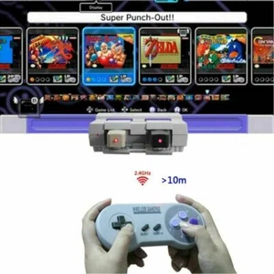 Wireless Gamepad Controller for Super SNES Classic Mini Game Console - Picture 1 of 17