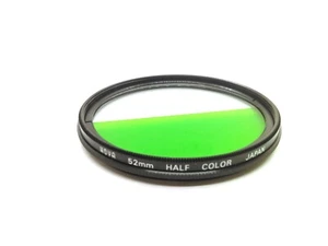 HOYA HALF COLOR GREEN 52mm Filter - Boxed with Hoya Swirl Case - Picture 1 of 2