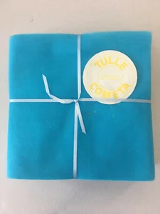 TULLE QUADRATI AZZURRO PER BOMBONIERE E DECORAZIONE SET 50 PEZZI CM24X24 - Imagen 1 de 2