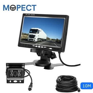 MOPECT IP67 Einparkkameras Rückfahrkamera Mit Farb LCD Monitor 7 Zoll HD LKW Bus - Bild 1 von 13