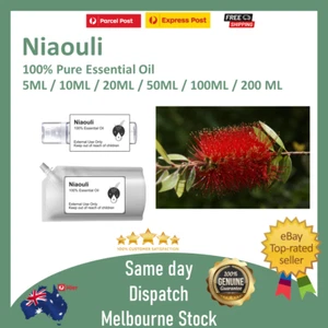 100% Pure Essential Oil Niaouli 5 ml 10 ml 50 ml 100 ml 200ml - Picture 1 of 6