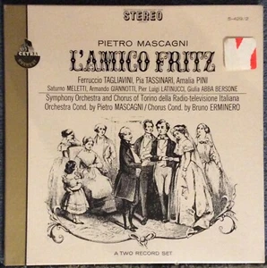Mascagni – L'amico Fritz Mascagni Amalia Pini Everest 429/2 2 lp Box SEALED - Imagen 1 de 1